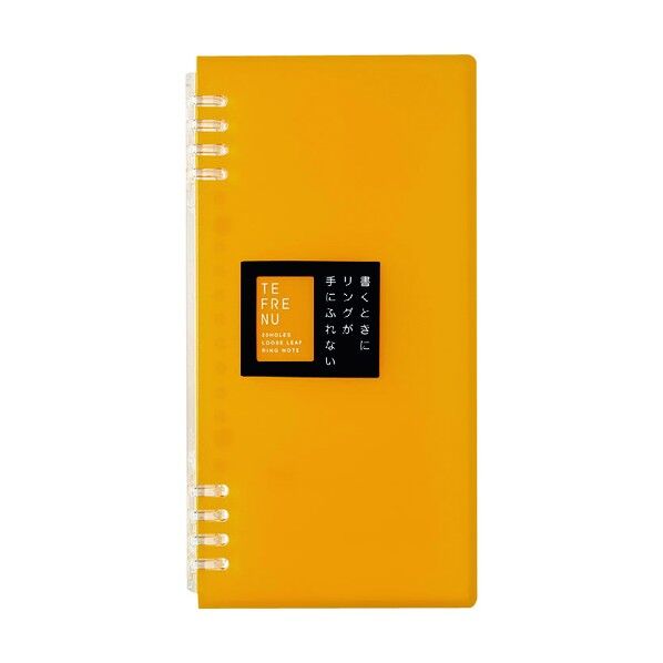 キングジム リングノ-ト テフレ-ヌ ハンディ 黄 9854TTEH-Y 1個