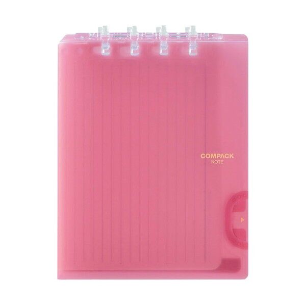 二つ折りリングノートコンパックノートA5 ヒン 9954TY-P 1点