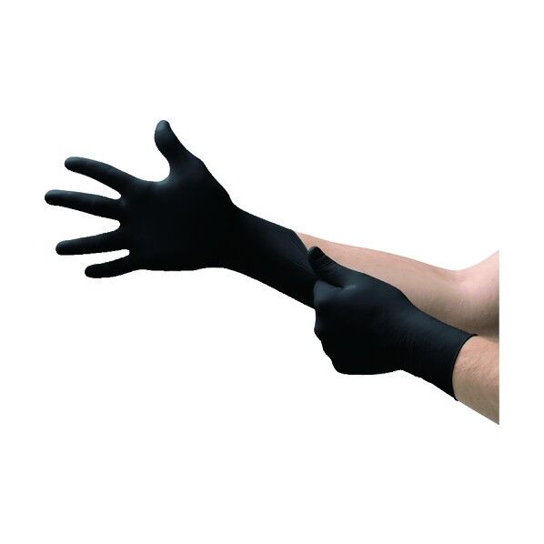 ニトリルゴム使い捨て手袋 マイクロフレックス 93-852 (100枚入)