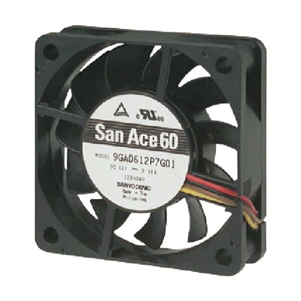 低消費電力ファン San Ace80 9GA0812P4H001 1点