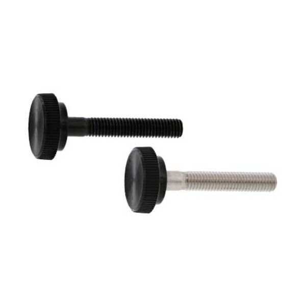 サムスクリュー(丸(黒(半ねじ(鉄・三価ホワイト)