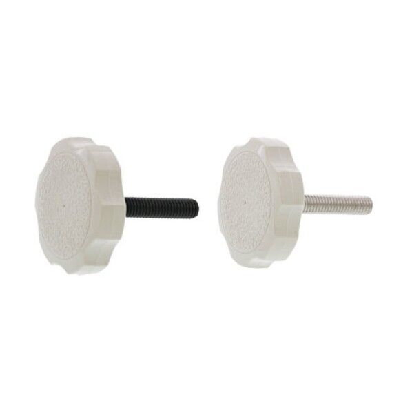 ステンレス サムスクリュ- (全ネジ 菊型 (グレー38 6×15 A0-02-4161-0060-0150-00 40本