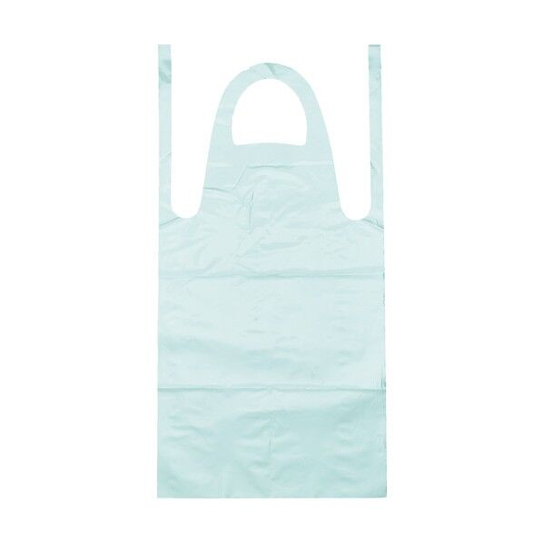 帯電防止PEエプロン A0220 半透明 65cm×134cm 61-0184-27 10枚