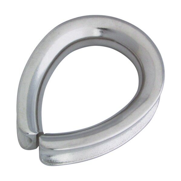 ステンレスA型シンブル使用ロープ径14mm 79 x 63 x 19 mm A-1247 1