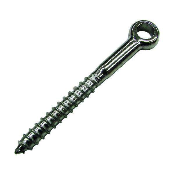 ステンレス 丸カンスクリュー足のみ 線径5mm A-1369 1点