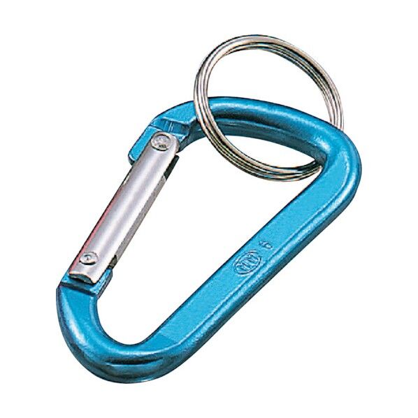 アルミカラーフック(ブルー) 線径8mm A-1405 1点