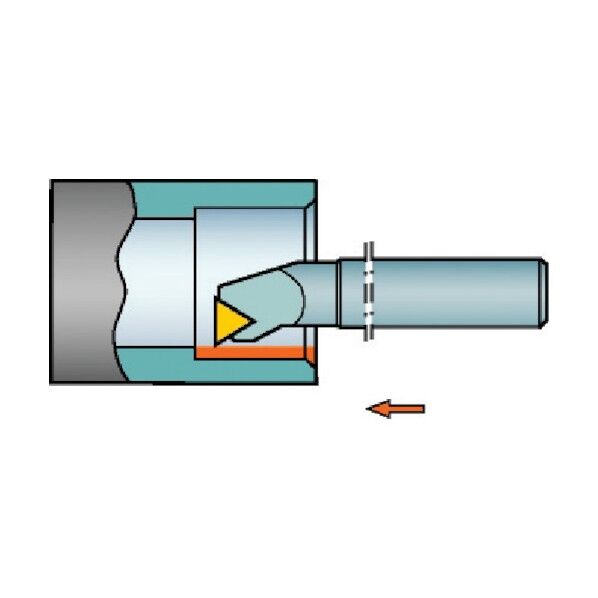 T-MaxPネガチップ用ボーリングバイト