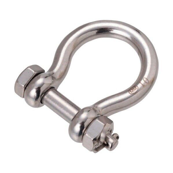 ステンレス オタフクボルト止めシャックル 呼び13mm A-2239 1点