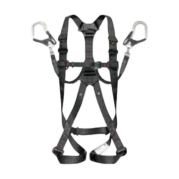 ハーネスGS (ランヤード2本・蛇腹L8フックタイプ)