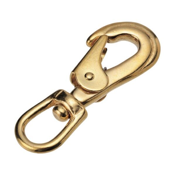 黄銅スイベルスナップ 長さ70mm A-2280 1点