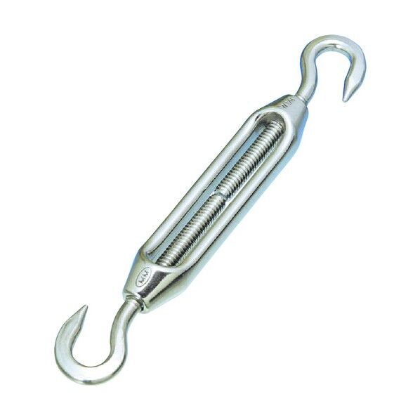 ステンレスSUS316 枠式ターンバックル(フック&フック) 捻子径4分 A-2285 1点