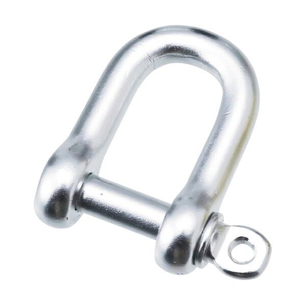 アルミシャックル(シルバー) 呼び8mm A-2526 1点