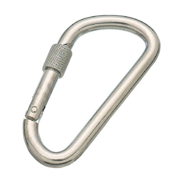 カラビナD型(環付) SUS316 A-2640 1点