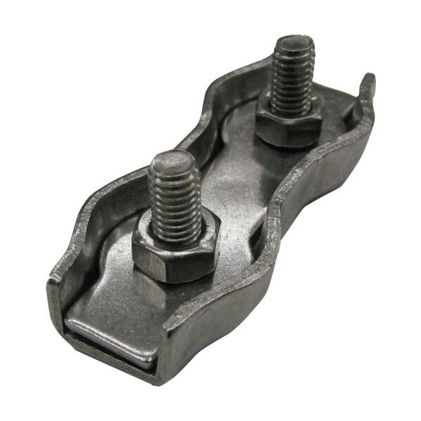 ダブルワイヤークリップ 使用ロープ径4mm A-2644 1点