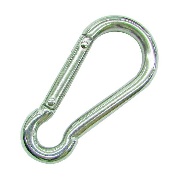 ステンレス スナップフックBE型 線径7mm長さ74mm A-2788 1点