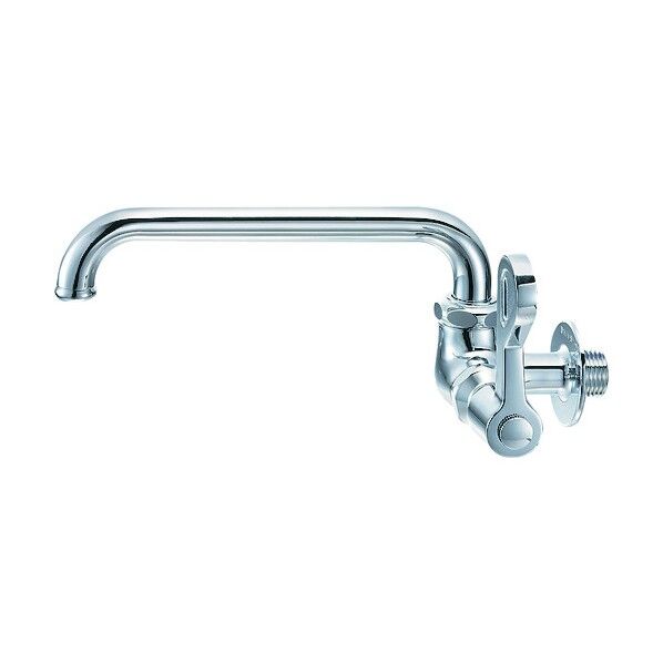 厨房用横形自在水栓