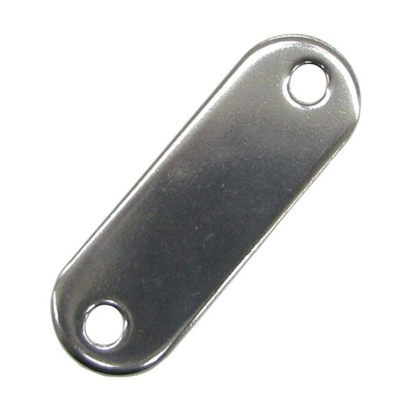 ステンレス パッドアイ用裏板 32mm×100mm A-2906 1点
