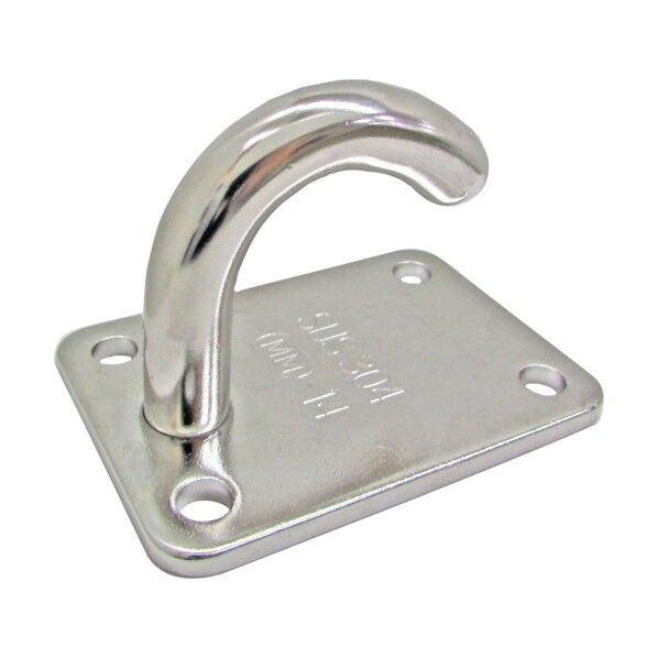 ステンレス オープンアイプレート 60mm×85mm A-2926 1点