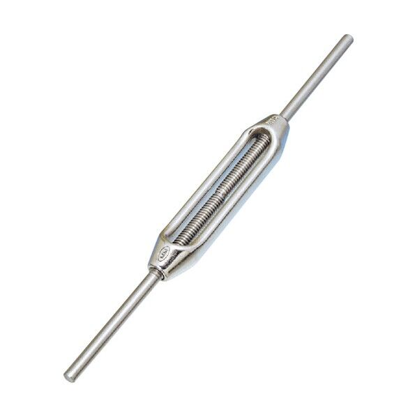 ステンレス 枠式ターンバックル(ストレート&ストレート) 捻子径M24 A-2937 1点