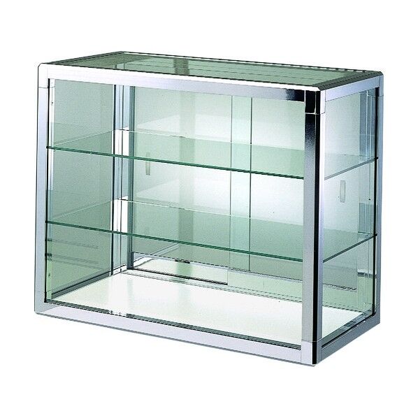 エクシード アップケース シルバー プッシュ錠付 450×310×H351 A45-335-S-P 1台