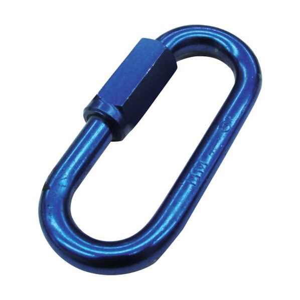 アルミリングキャッチ(ブルー) 線径4mm A-468 1点