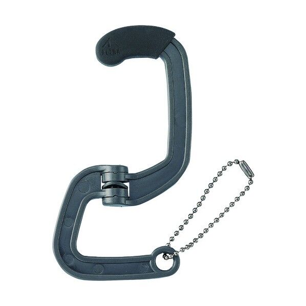 ALTNA バッグハンガー ブラック 64×13×114mm A7791-24 1点