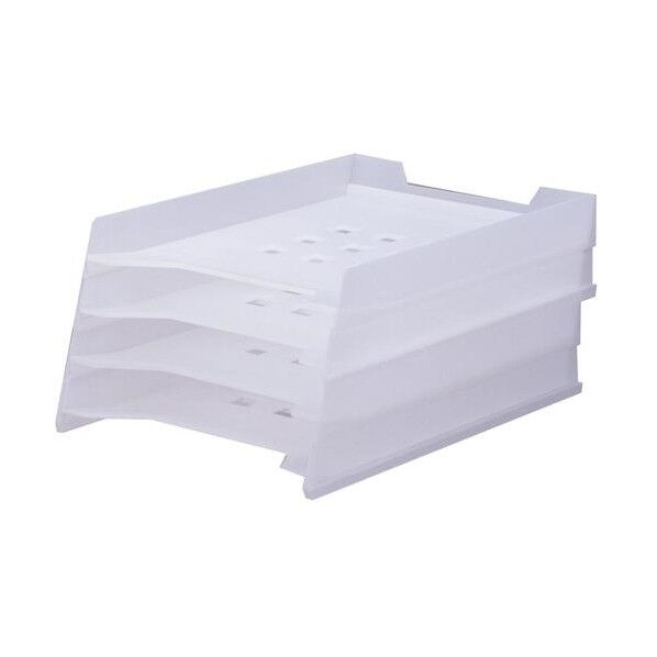 マルチレタートレー 乳白 260×370×162mm A7300-1 1点