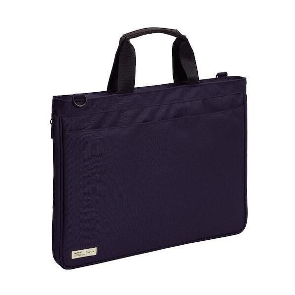 LIHIT LAB. SMART FIT キャリングバッグ 390×40×300mm ネイビー A7582-11 1点