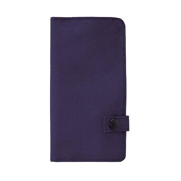 SMART FIT ペンケース ネイビー 110×17×190mm A7585-11 1点