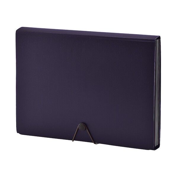 LIHIT LAB. SMART FIT ドキュメントファイル 330×33×245mm ネイビー A7620-11 1点