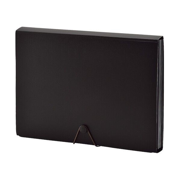 SMART FIT ドキュメントファイル ブラック 330×33×245mm A7620-24 1点