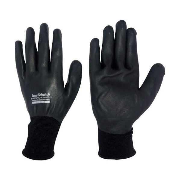ソフキャッチ 天然ゴムオールコート手袋