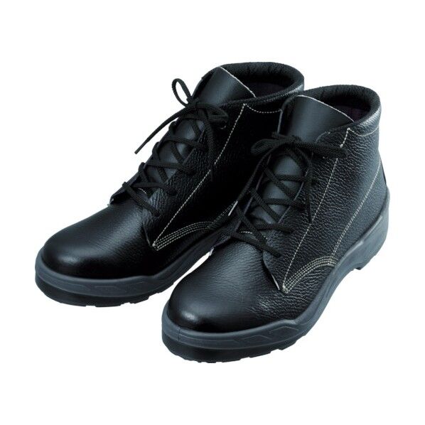 安全靴編上靴AA22黒23.5cm AA22-23.5 1