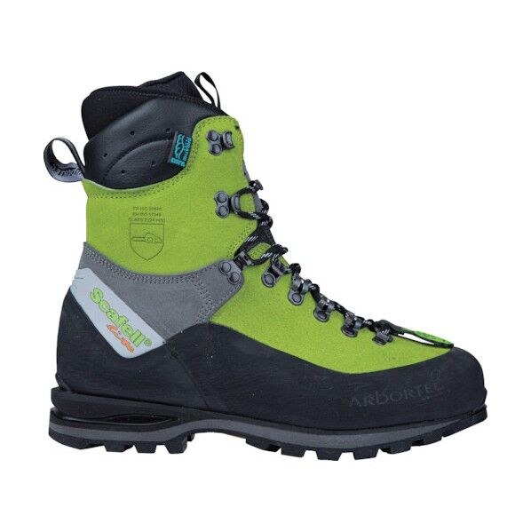 チェーンソー防護ブーツ スカーフェルライト ライム 26.0 AB341715 1点