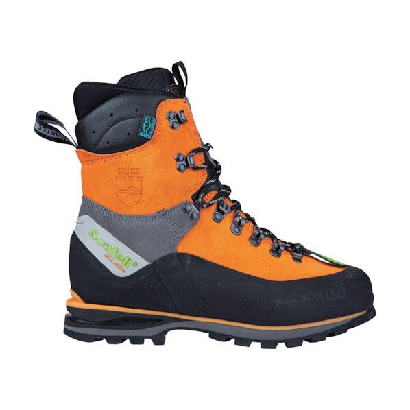 チェーンソー防護ブーツ スカーフェルライト オレンジ 28.0 AB341782 1点