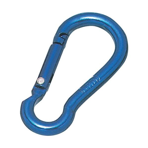 アルミスナップフック(ブルー) 線径5mm A-669 1点