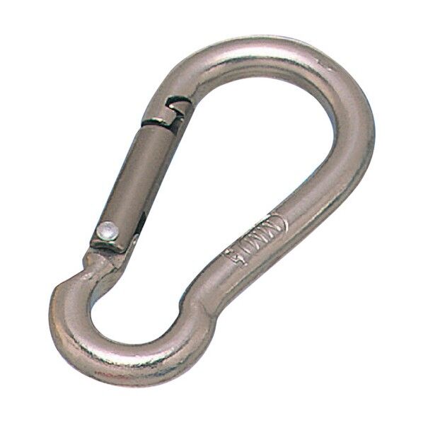 アルミスナップフック(ブラウン) 線径5mm A-672 1点