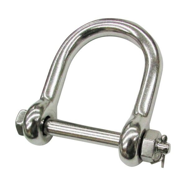 ワリピン式ワイドネジシャックル 長さ50mm 内幅36mm A-688 1点