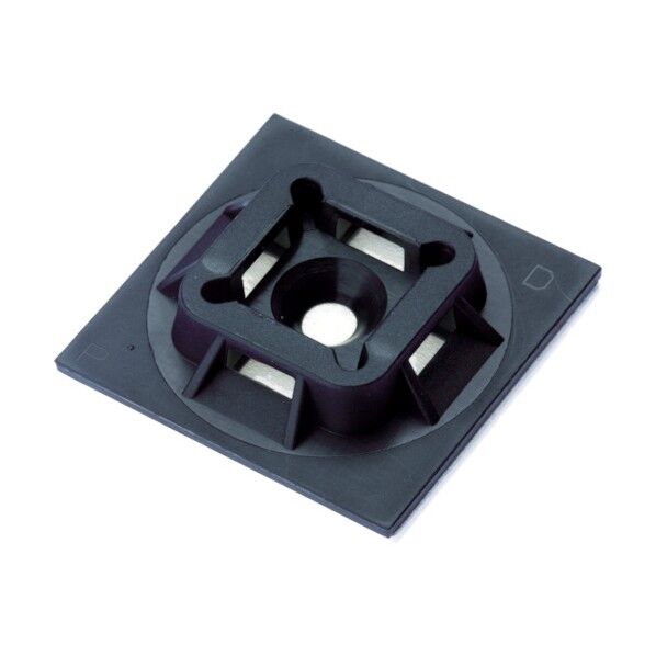 マウントベース 耐候性ナイロン66(粘着テープ付)