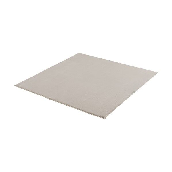 102119 ラ・クッションラグ へリンボ-ンベロア ベージュ ACRHV-1818-BE 1点