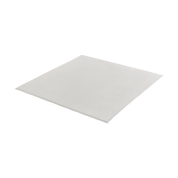 102118 ラ･クッションラグ へリンボ-ンベロア グレー ACRHV-1818-H 1点