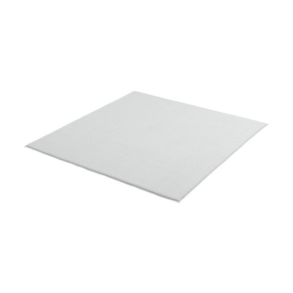 102114 ラ・クッションラグ シープ調ボア グレー ACRSB-1818-H 1点