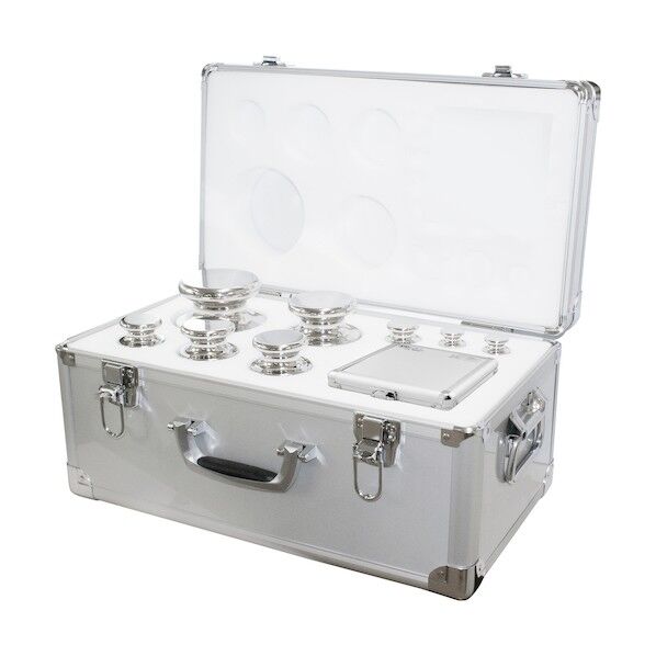 校正用分銅 OIML型組分銅 F2級 20kgセット 48 x 33.5 x 29 cm AD1605-20KF2 1個