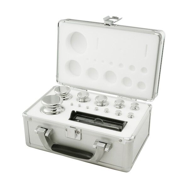 校正用分銅 OIML型組分銅 M1級 2kgセット 23 x 17 x 12.5 cm AD1605-2KM1 1個