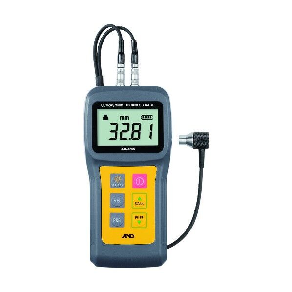 超音波厚さ計 AD3255 一般 ISO 校正付 検査成績書+トレサビリティ体系図 AD3255-00A00 1点