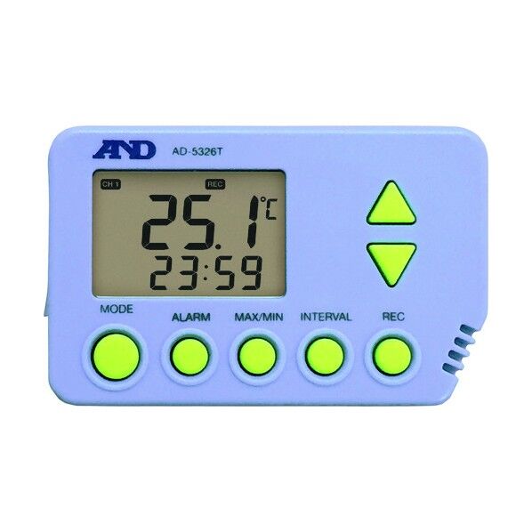 温度データロガー AD5326T 一般 ISO 校正付 検査成績書+トレサビリティ体系図 AD5326T-00A00 1点