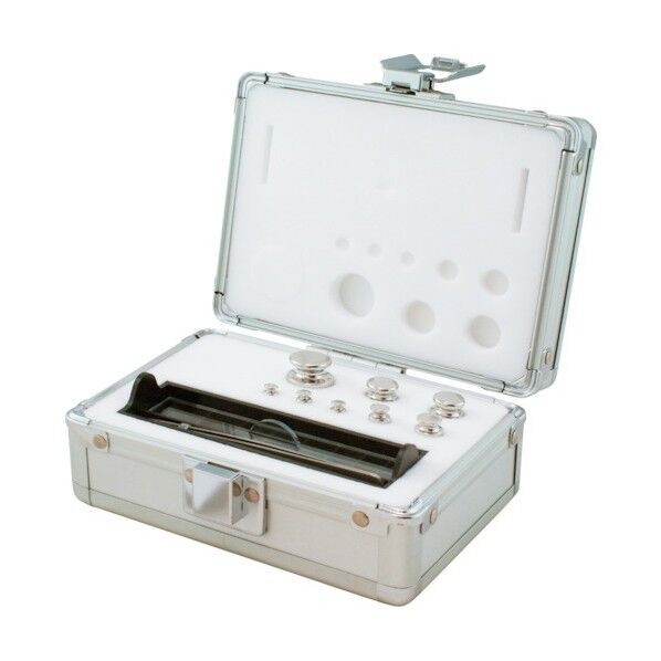 校正用分銅 OIML型組分銅 F2級 100gセット 一般校正証明書付 AD1605-100F2-A 1点