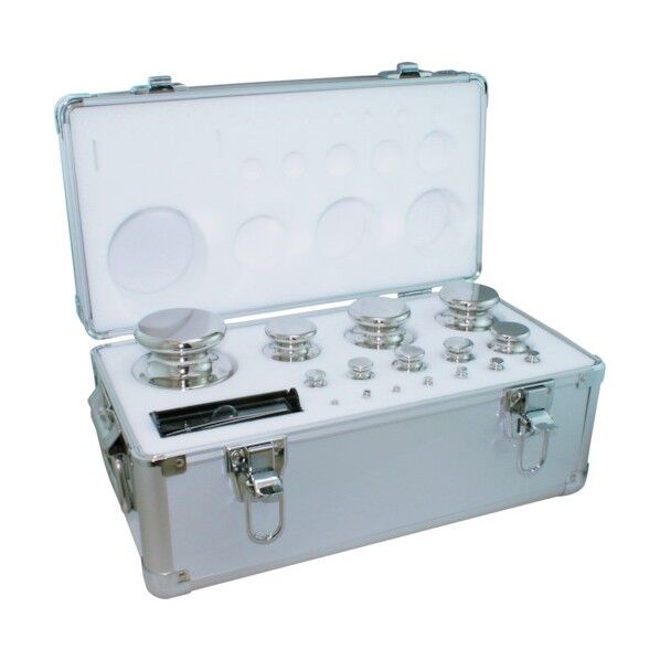 校正用分銅 OIML型組分銅 M1級 10kgセット 一般校正証明書付 AD1605-10KM1-A 1点