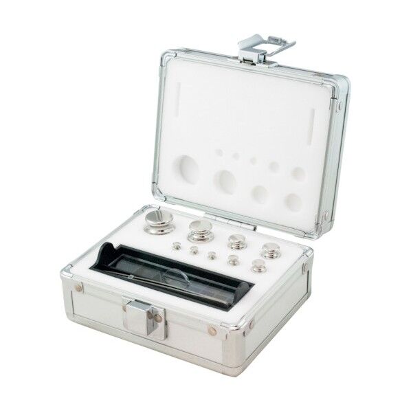 校正用分銅 OIML型組分銅 F1級 200gセット JCSS校正証明書付 AD1605-200F1-J 1点