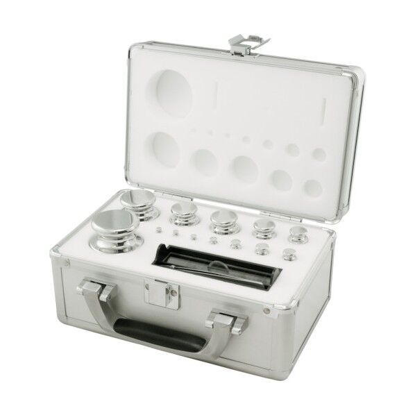 校正用分銅 OIML型組分銅 F1級 2kgセット JCSS校正証明書付 AD1605-2KF1-J 1点